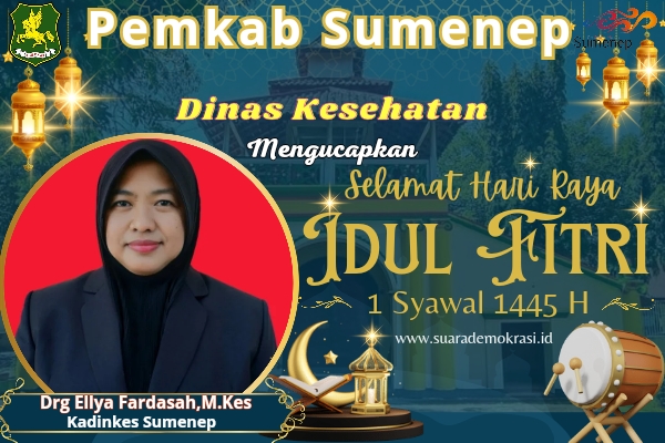 Kadinkes Sumenep: Selamat Idul Fitri 2024/ 1445 H “Mohon Maaf Lahir&nbsp;Batin”