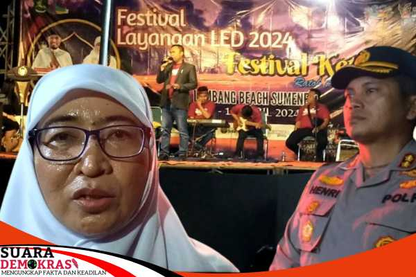 Festival Layangan Led Di Pantai Lombang Menyedot Ribuan&nbsp;Pengunjung