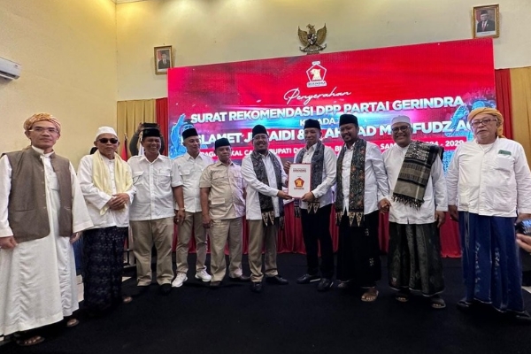 Aba Idi dan KH. Mahfudz Dapat Rekom Dari Partai&nbsp;Gerindra