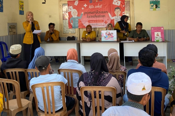 Mahasiswa KKN Unija 2024 Di Desa Dempo Timur Menggelar Sosialisasi&nbsp;Kesehatan