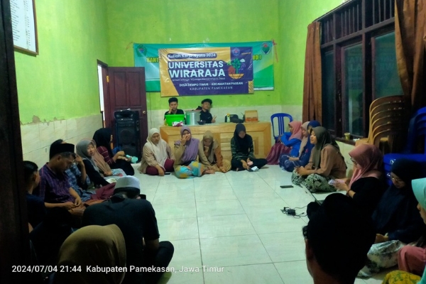 Kelompok KKN Desa Dempo Timur Gelar Rapat Proker Dan Evaluasi&nbsp;Kegiatan