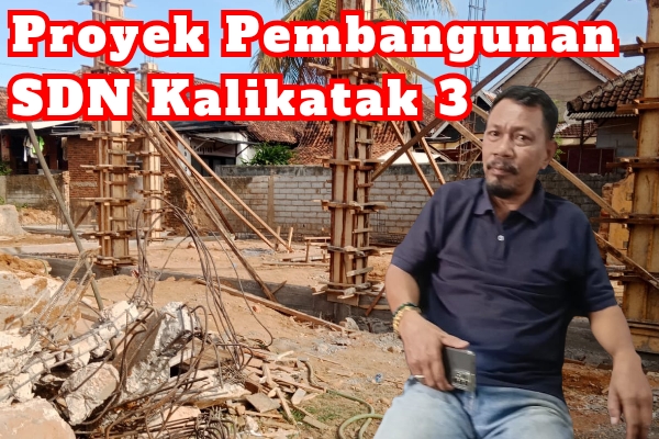 Ketua MP3S Musahnan Soroti Proyek SDN 3 Kalikatak Yang Dibongkar&nbsp;Ulang